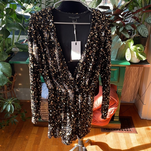 Endless Rose sequin romper- NEW - Picture 2 of 5